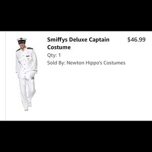 Smiffys Deluxe captain costume